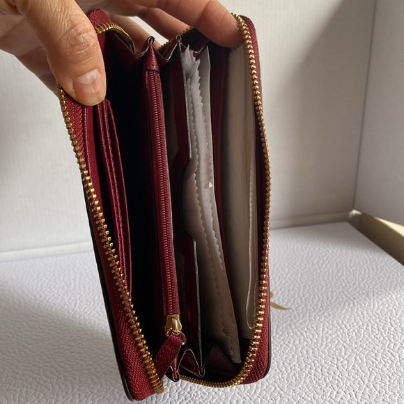 Michael Kors Burgundy Wallet - Picture 5 of 7